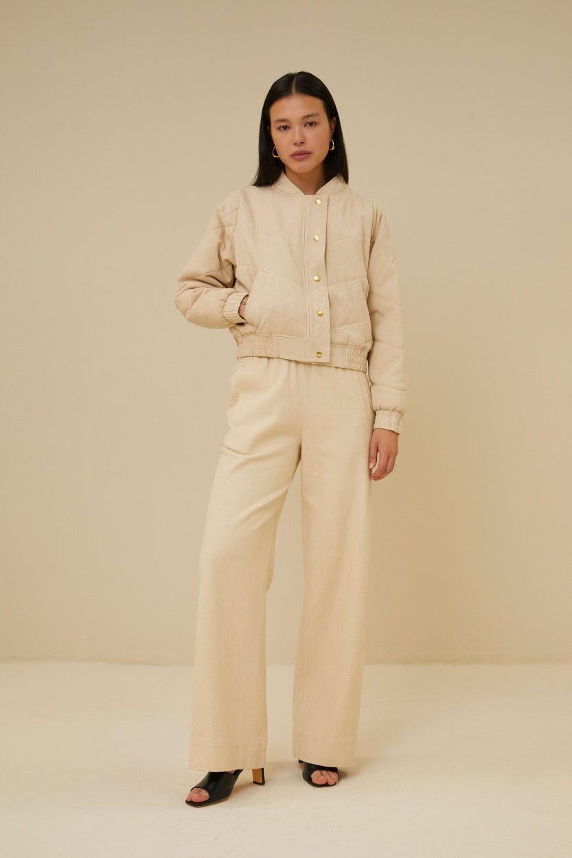 leah twill jacket | grain