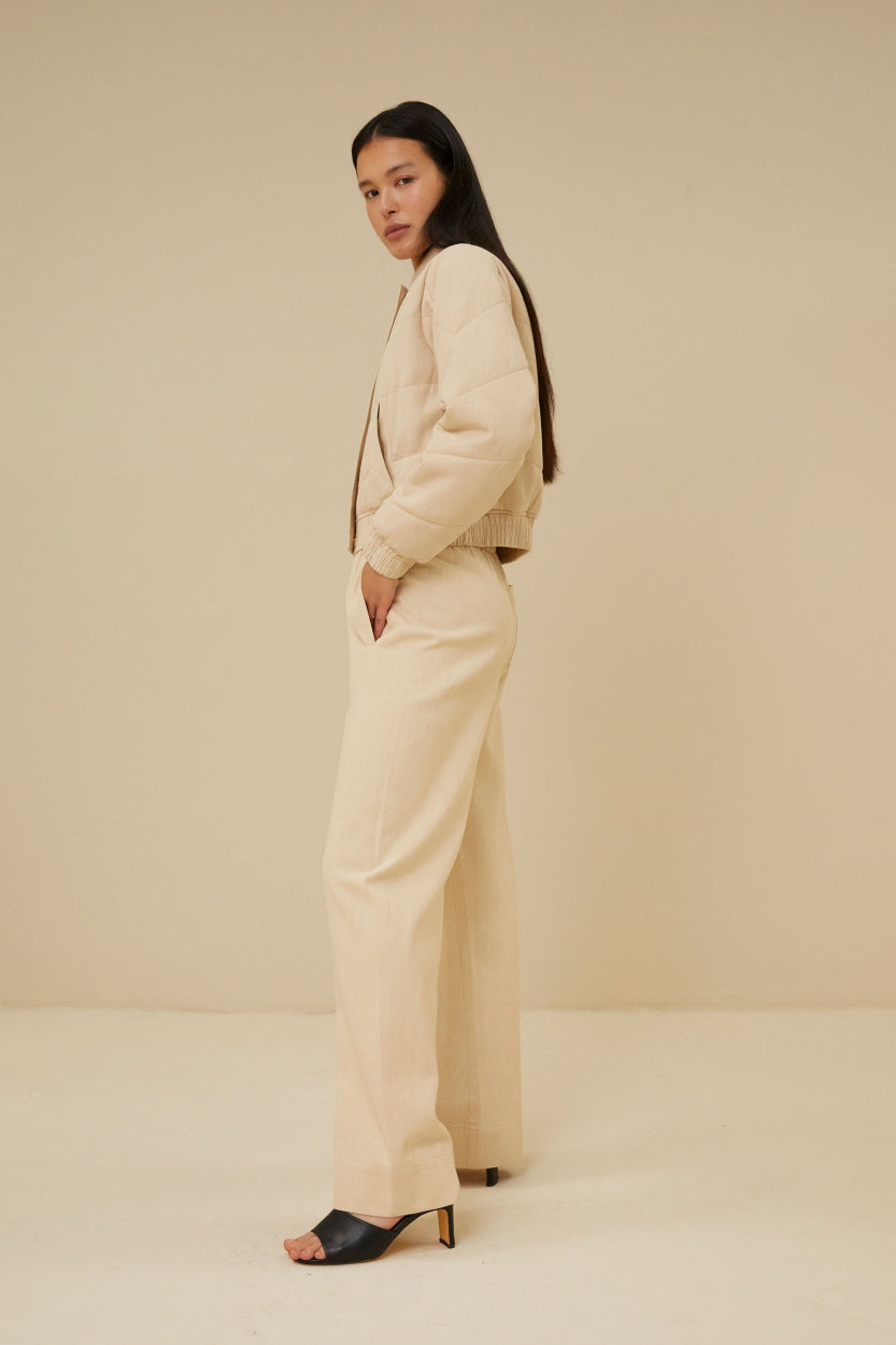 leah twill jacket | grain