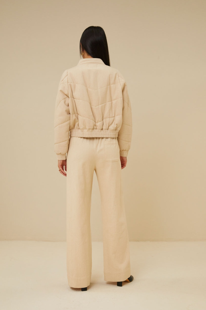 leah twill jacket | grain