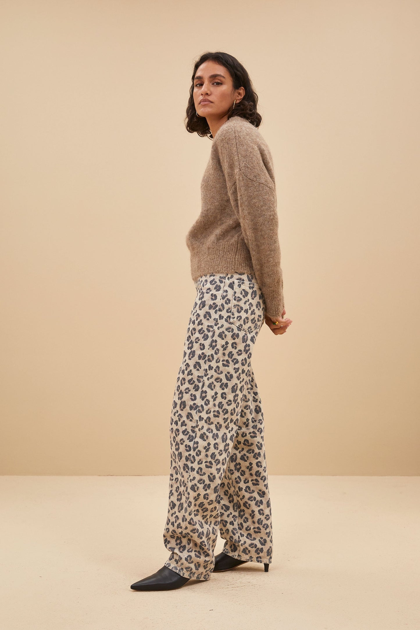 sonny natural pullover | biscuit