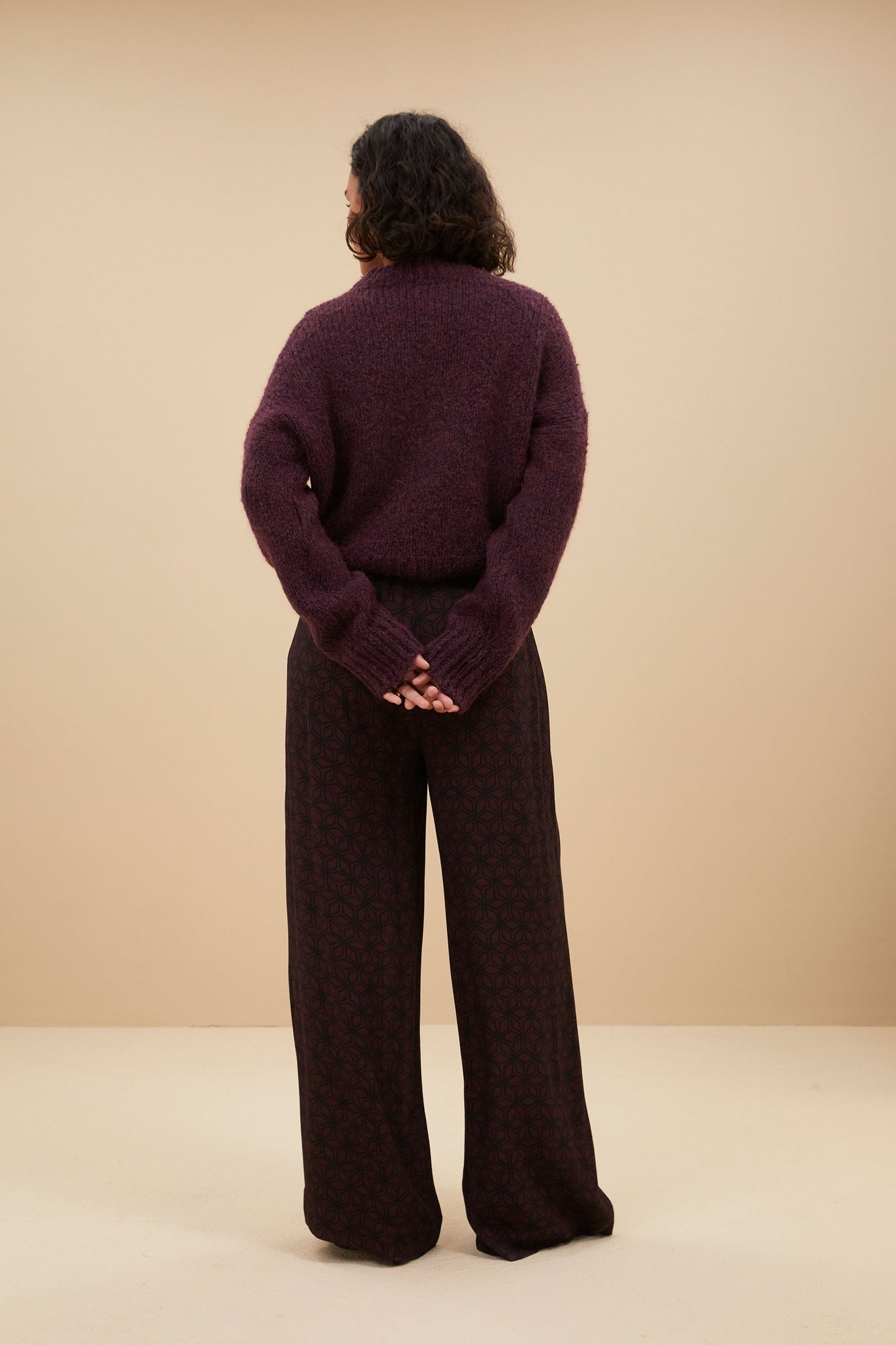 sonny bulky pullover | pecan