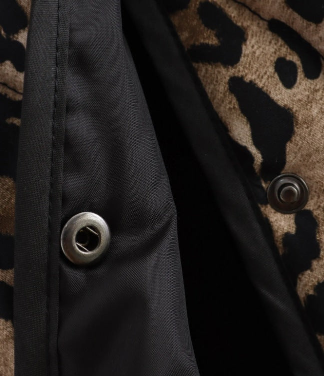 Luna Elegant jas met dierenprint