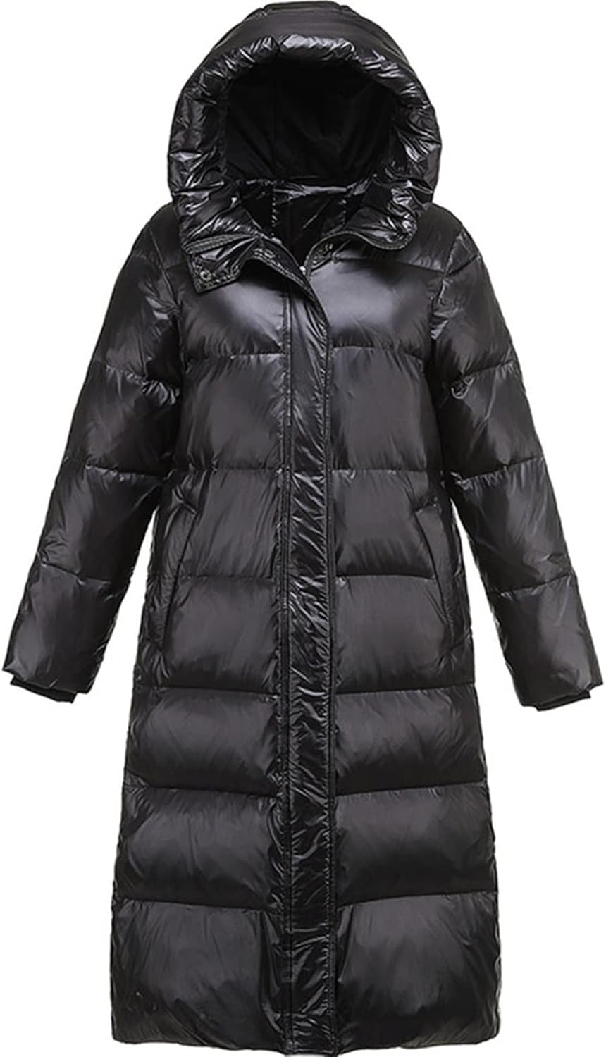 KOOKY winterjas lange dikke jas voor dames capuchon down parka warme