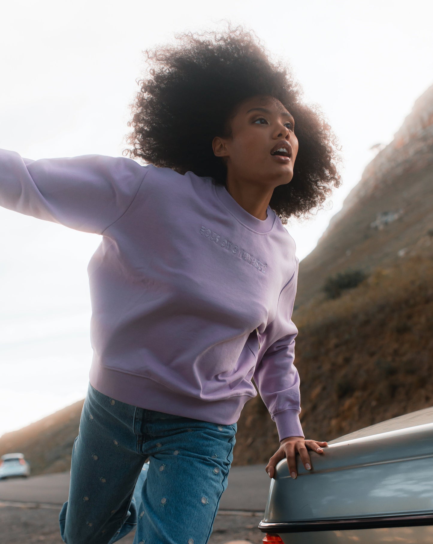 HOPE Sweatshirt - Lila