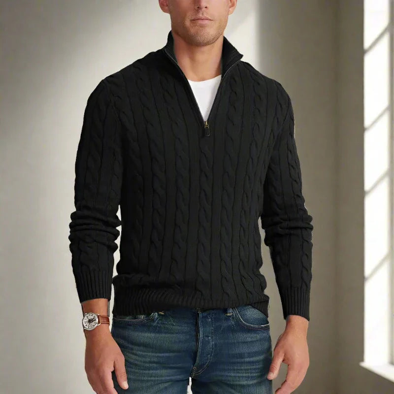 De NÉVO Zip Sweater is de perfecte mix van comfort en stijl