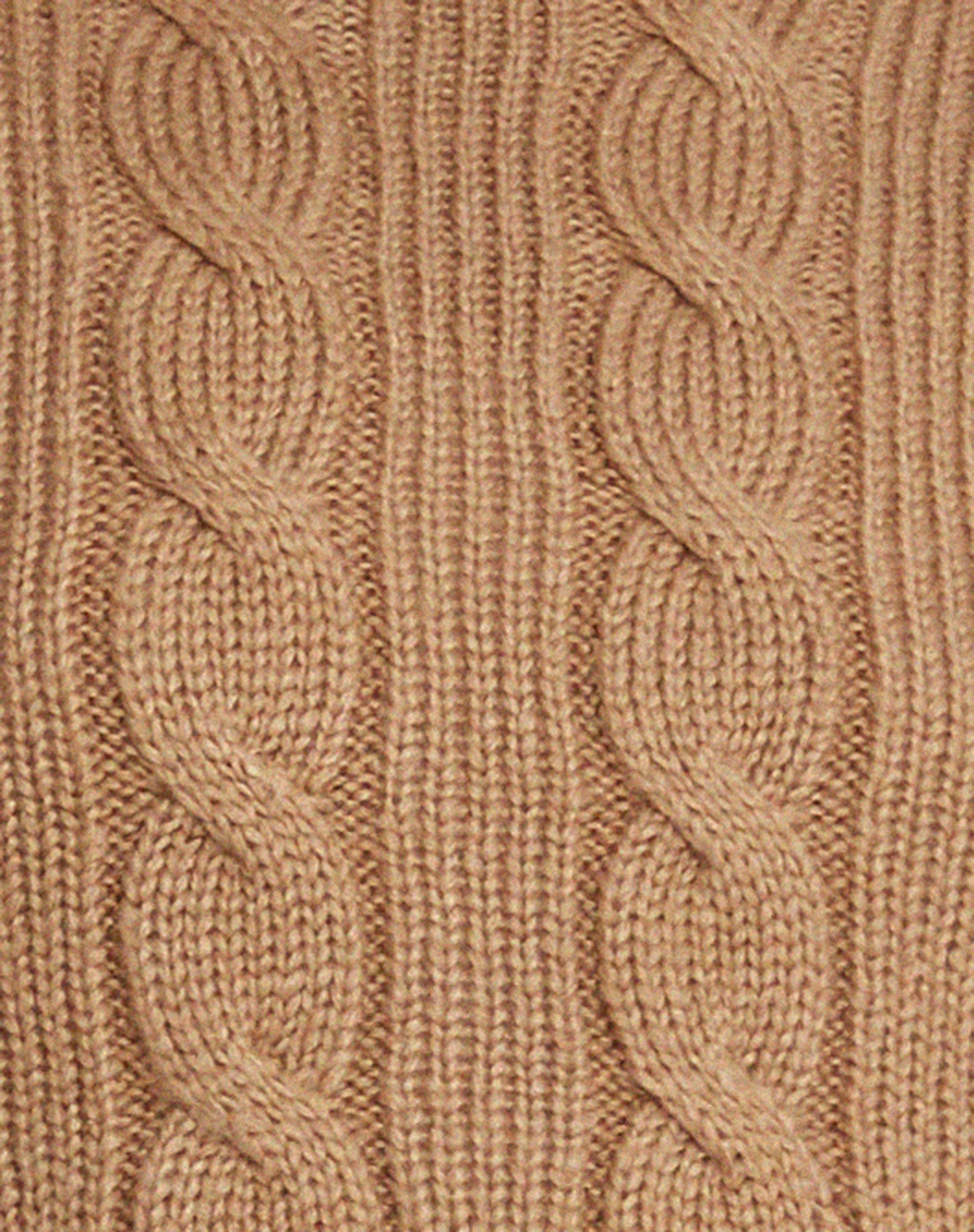 Yolanda gebreide trui in bruin