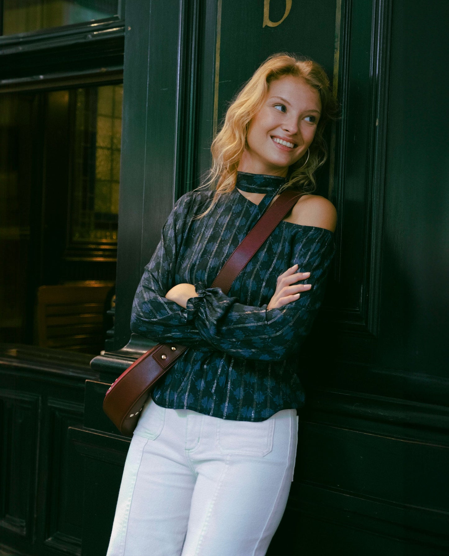 Colline e trambusto · camicetta di stampa